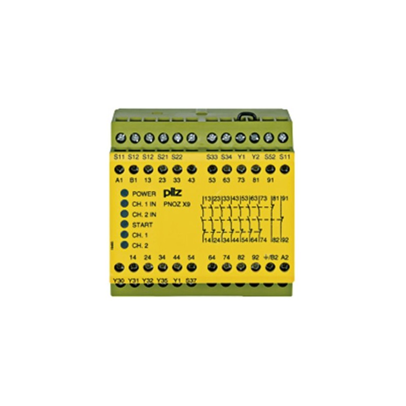 774606 - Pilz - PNOZ X9 200-230VAC 24VDC 7n/o 2n/c 2so