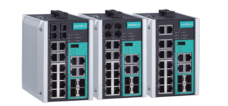 EDS-518E-SS-SC-4GTXSFP Moxa