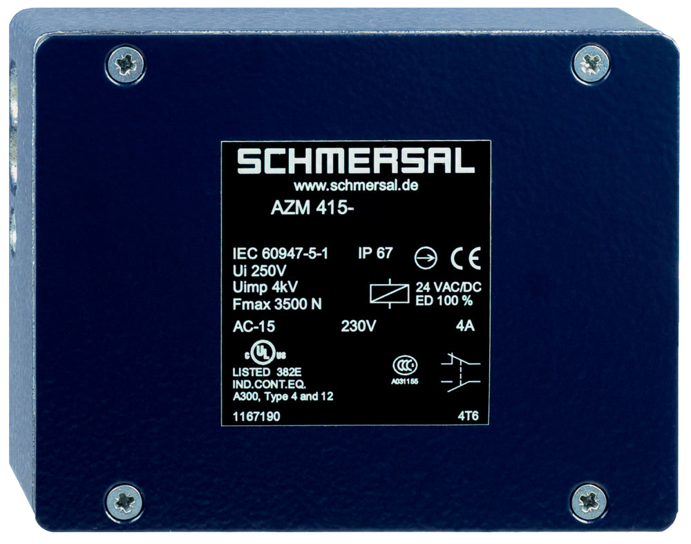 101167190 Schmersal - AZM 415-11/11ZPKE 24VAC/DC