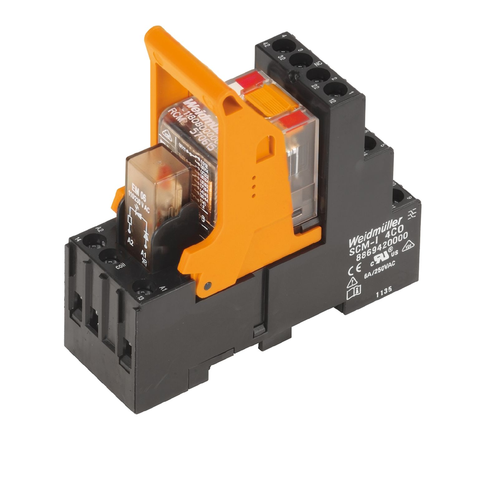 8921050000 Weidmuller - RCMKIT-I 115VAC 4CO LD