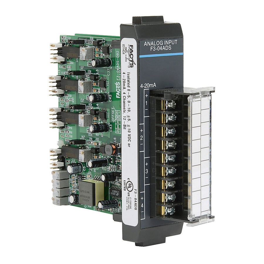 F3-04ADS Automation Direct