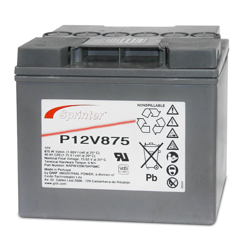 P12V875 Exide