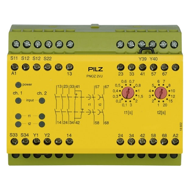 774012 Pilz - PNOZ 2VJ 24VDC 3n/o 1n/c 2n/o t