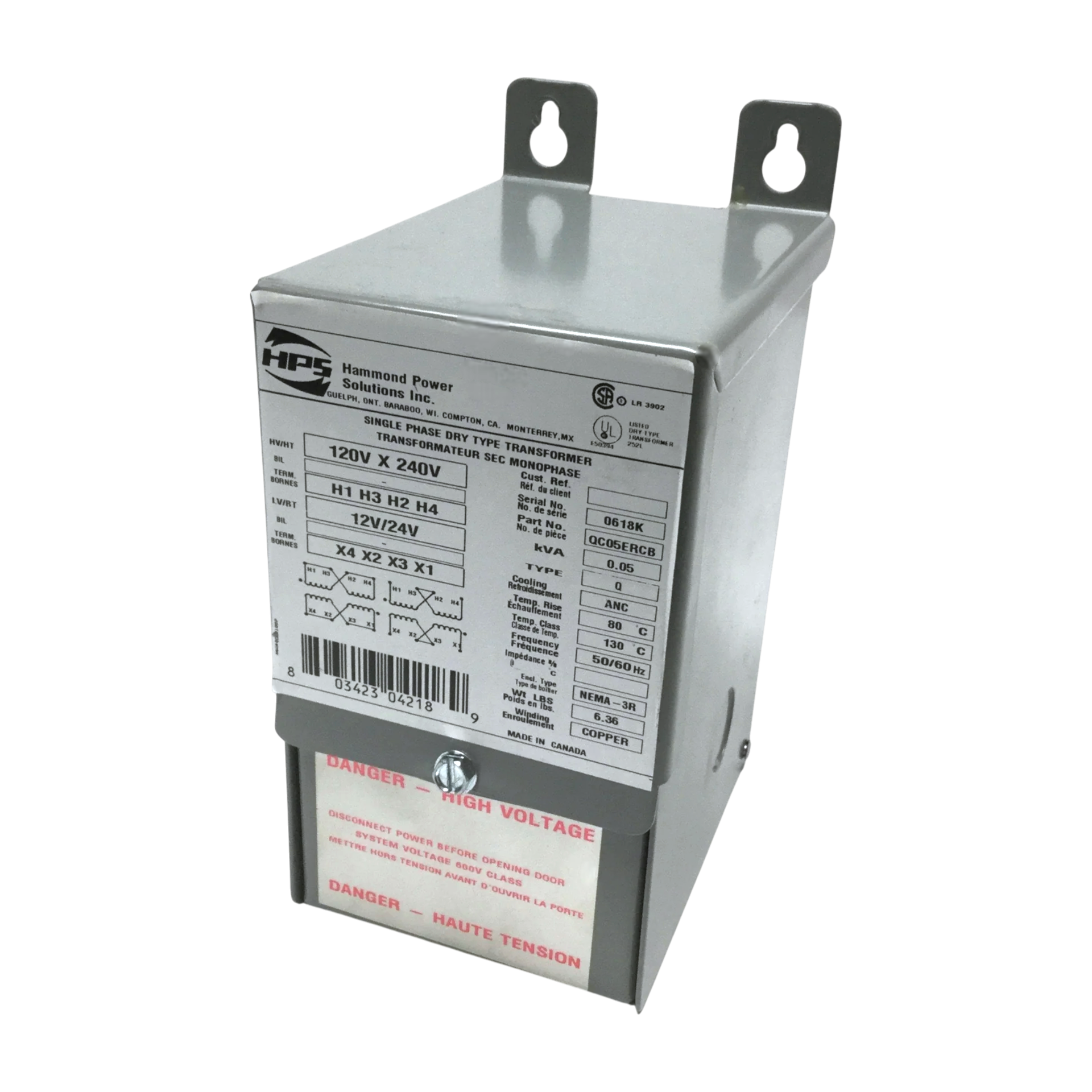 QC25ESCB Hammond Power Solutions