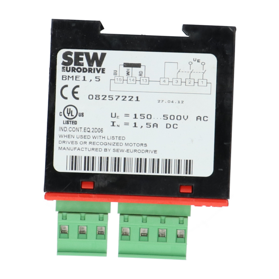08257221 SEW Eurodrive - BME1,5