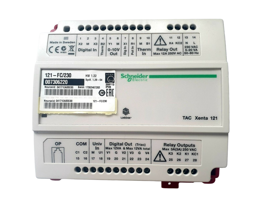 007306210 Schneider Electric - TAC XENTA 121-FC/24