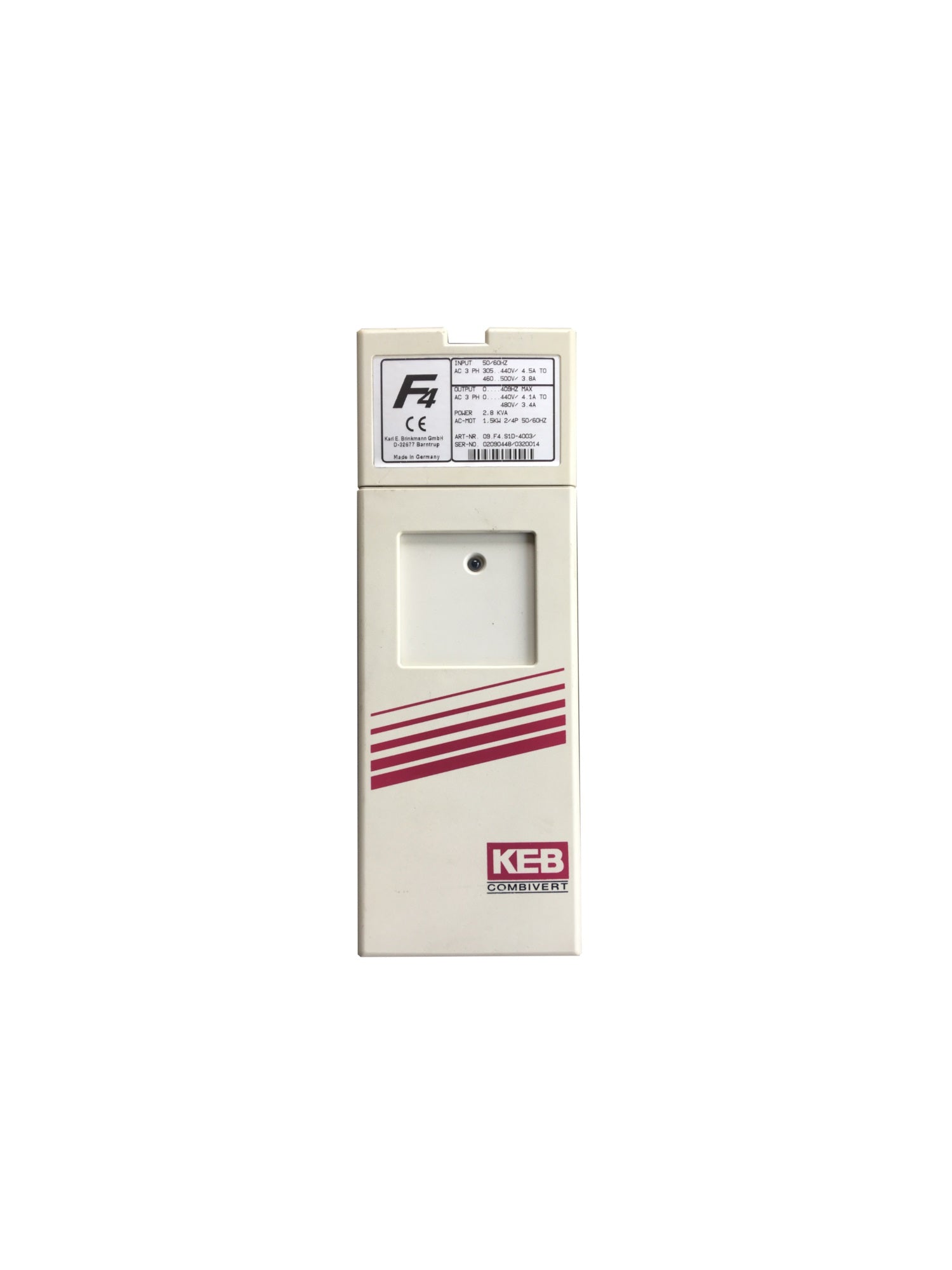 09.F4.S1D-4003 KEB