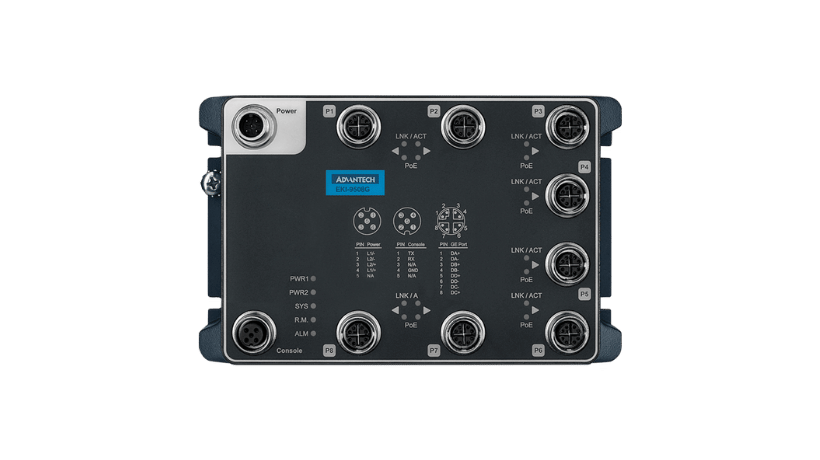 EKI-9508G-MPW-B Advantech
