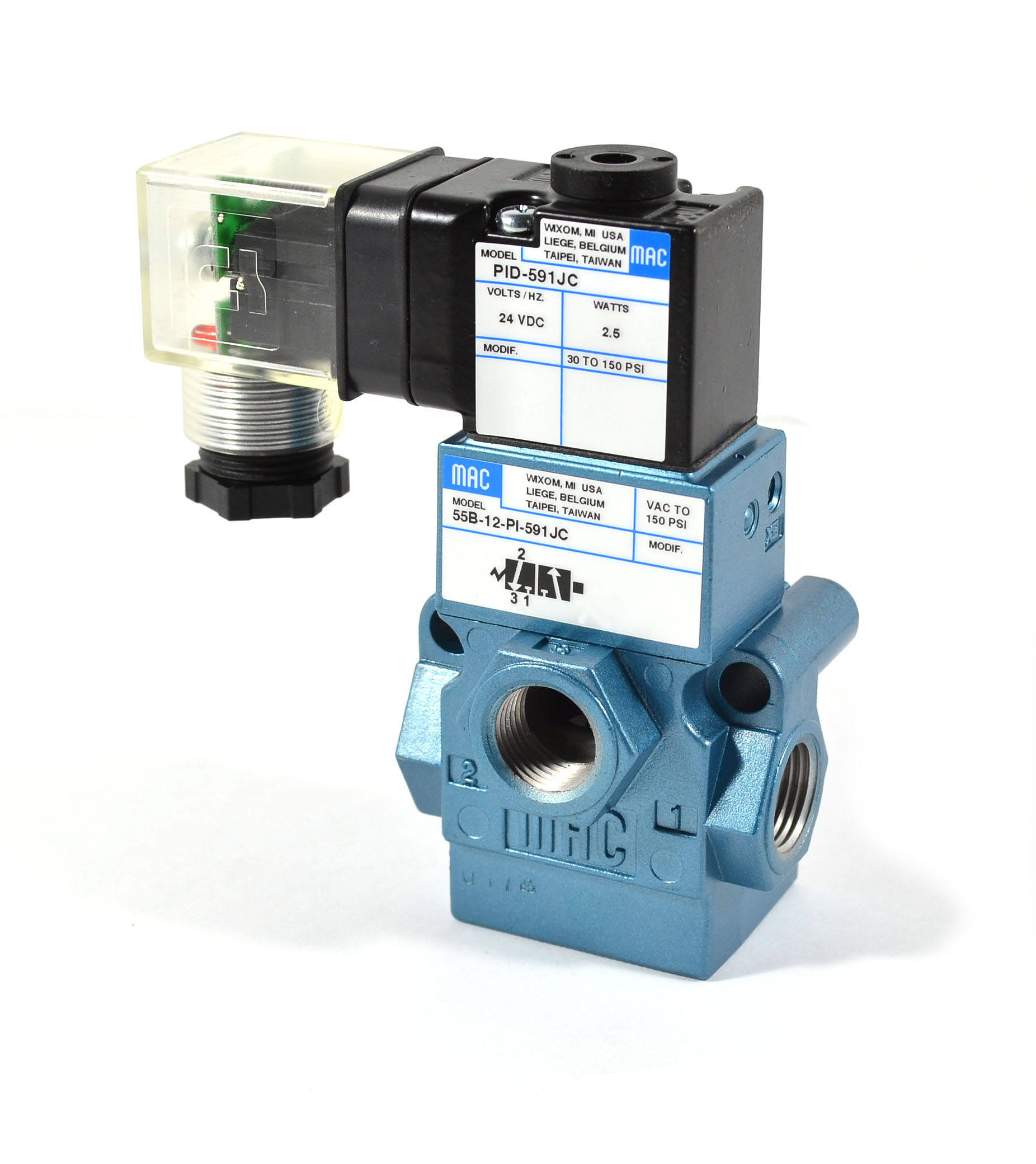 55B-14-PE-591JB MAC Valves