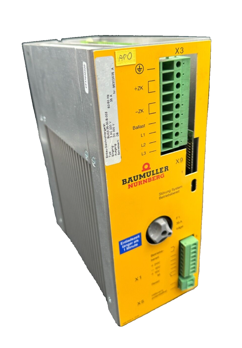 BUG3-35-30-B-003 Baumüller