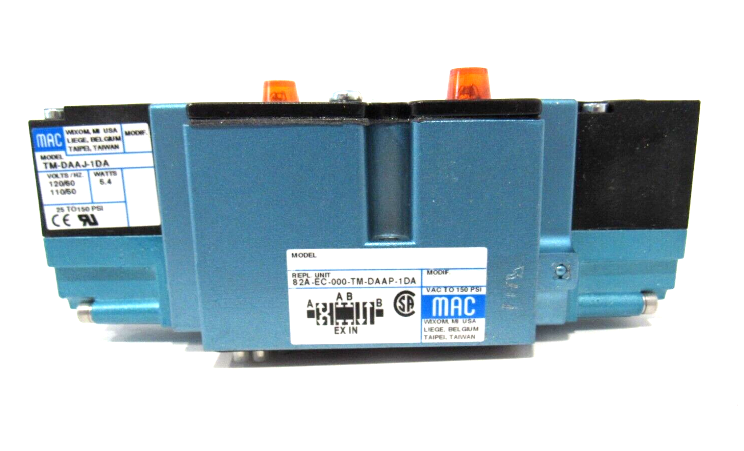 82A-EC-000-TM-DAAP-1DA MAC Valves