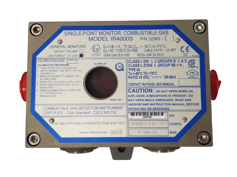 32563-1 General Monitors - IR4000S-0-0-00-1-0-1