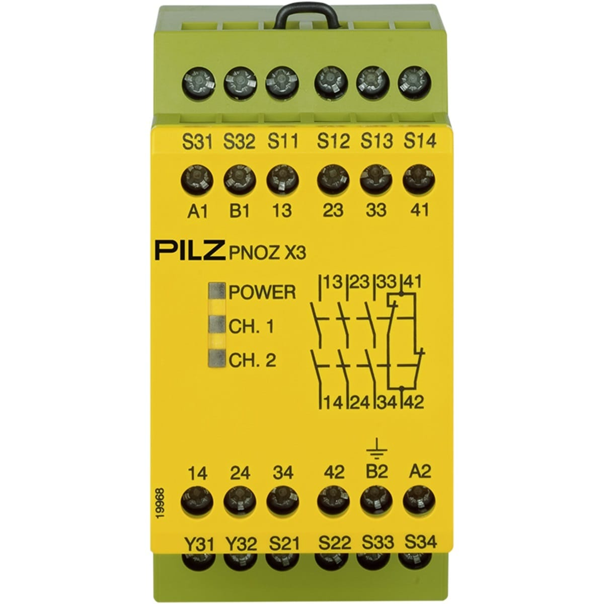 774505 Pilz - PNOZ-XV2-3/24VDC-2N/O-2N/O-FIX