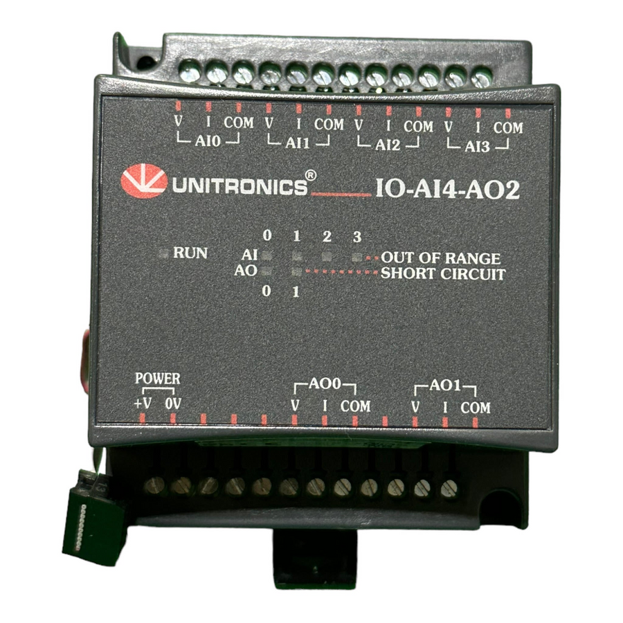 IO-AI4-AO2 Unitronics
