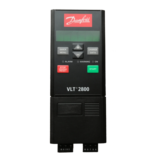 131Z8830 Danfoss - VLT2811PT4B20SBR1DBF00A00C1