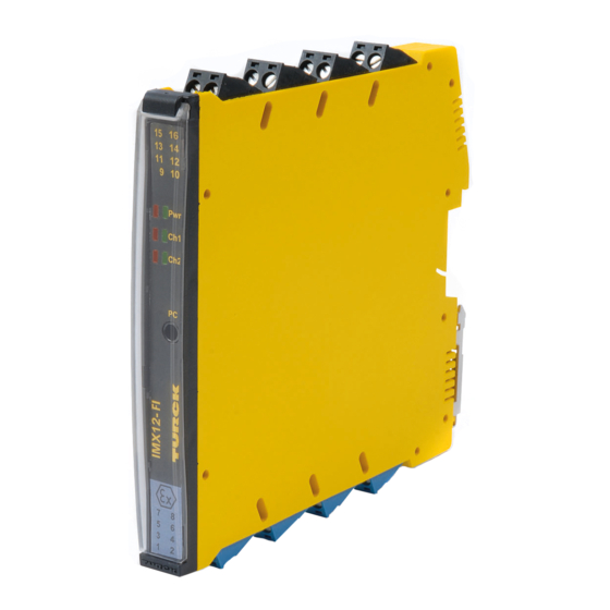 7580221 Turck - IM12-FI01-1SF-1R-0/24VDC