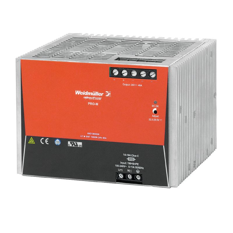 8951380000 Weidmuller - CP M SNT 1000W 24V 40A