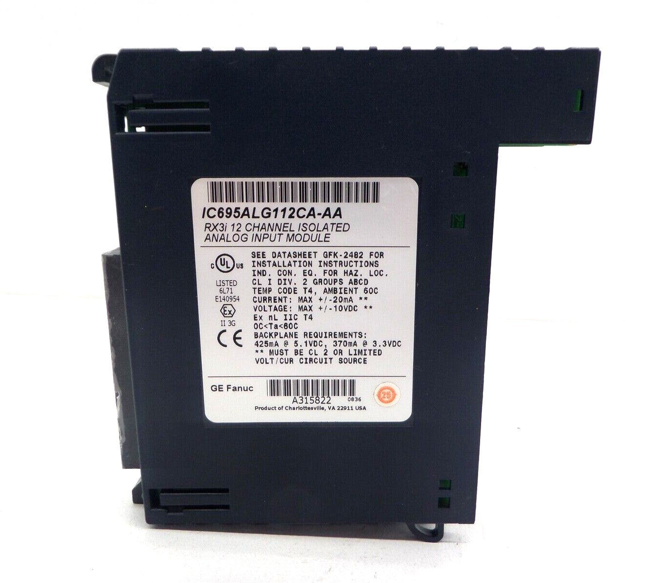 IC695ALG112CA GE Fanuc