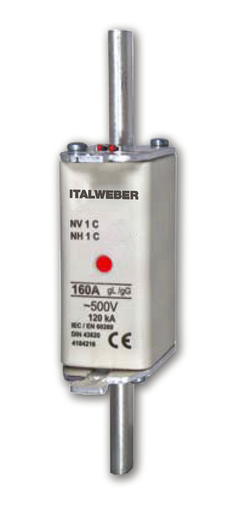 1510100 Italweber - Fus NH1C KTF gG 100A 500V