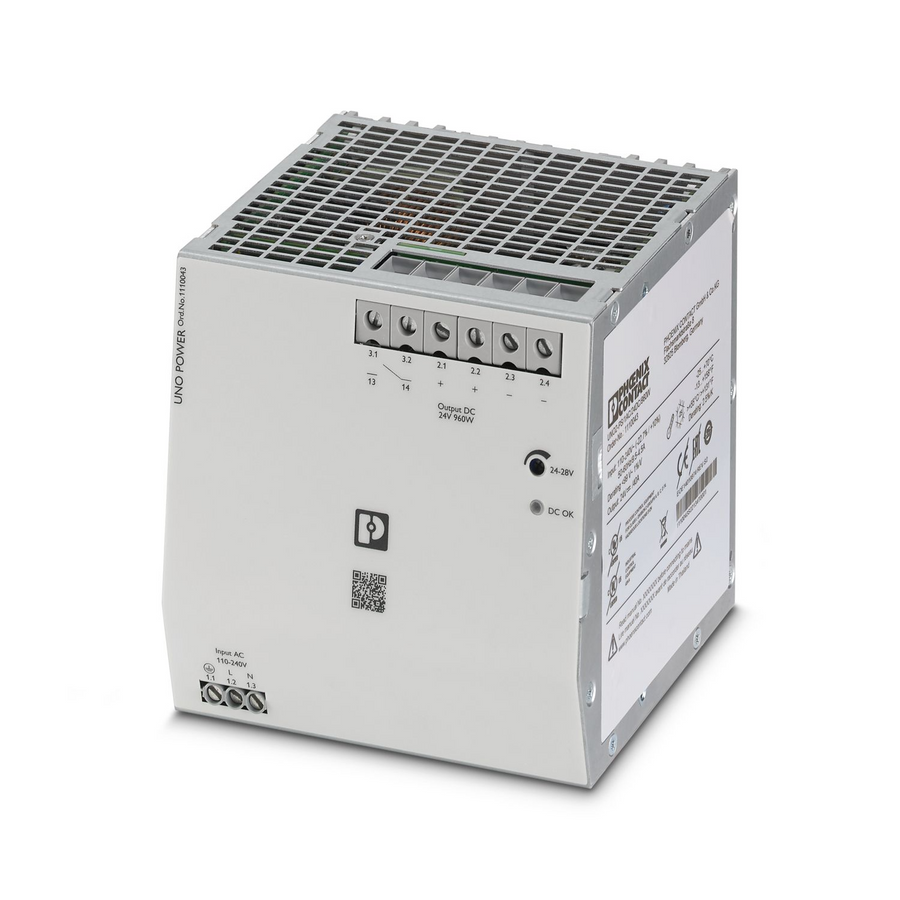1110043 Phoenix Contact - UNO2-PS/1AC/24DC/960W