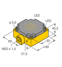 1540800 Turck - NI75U-CP80-VP4X2