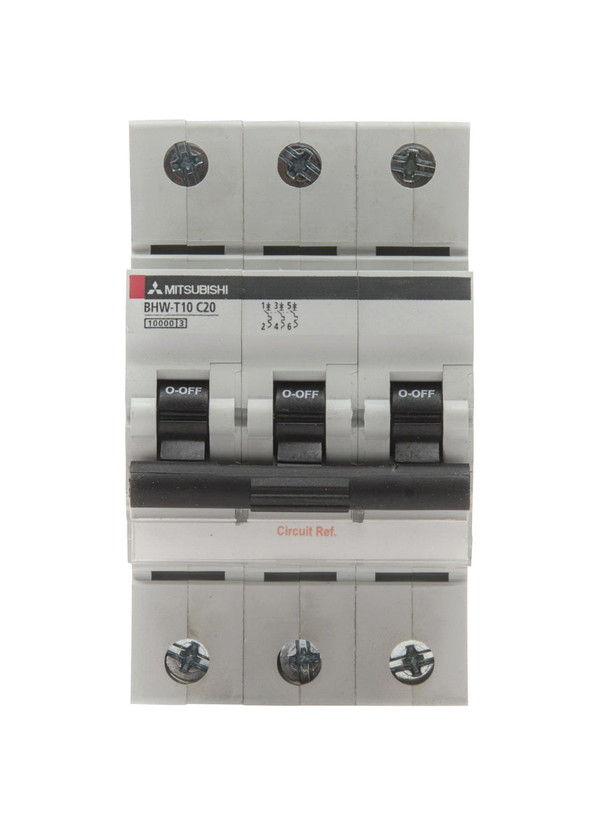 BHW-T10 3P Type D 10A  Mitsubishi