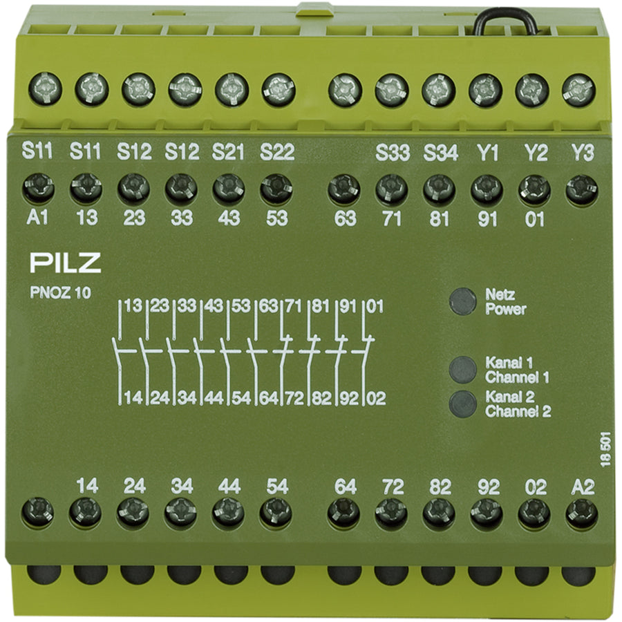 774009 Pilz - PNOZ 10 24VDC 6N/O 4N/C