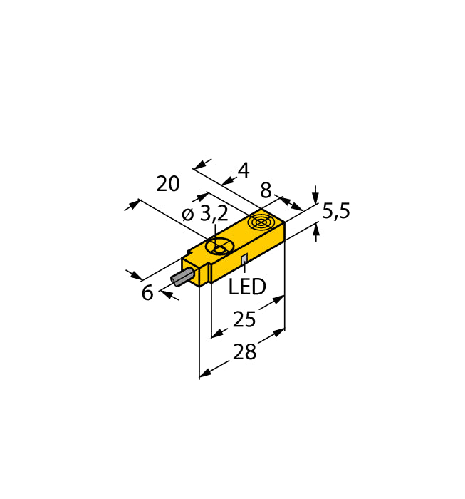 4613601 Turck - NI3.5-Q5.5-AP6X