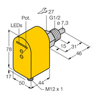 6870058 Turck - FCS-G1/2A4P-LIX-H1141/D037
